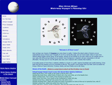 Tablet Screenshot of blueheronwings.com